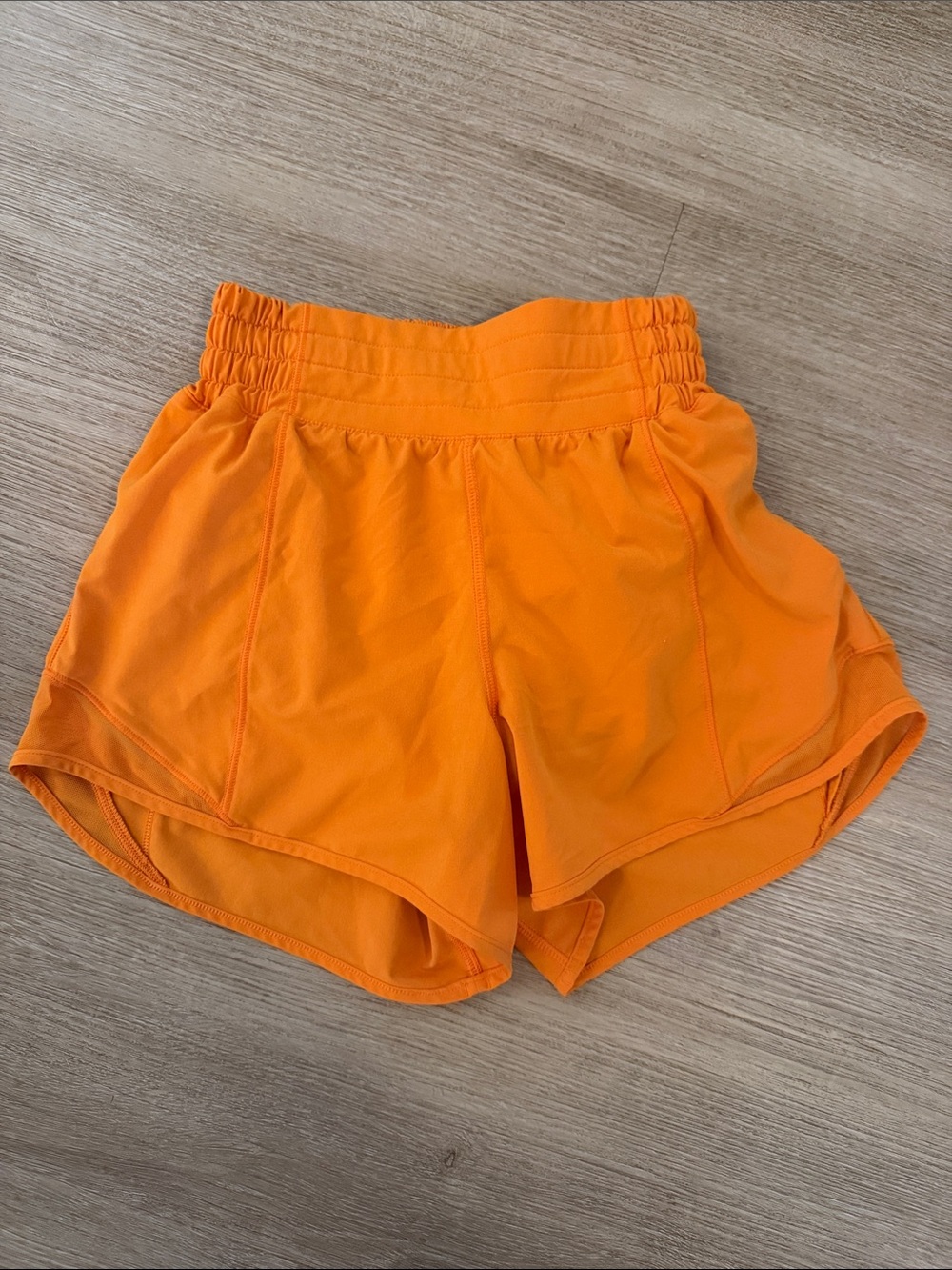 lululemon athletica Orange Athletic Shorts